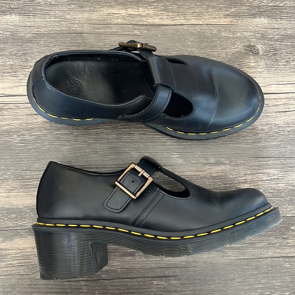 Dr. Martens Sophia US8 Black Mary Janes